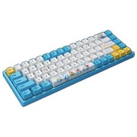 Akko 艾酷 3068 V2 哆啦A梦 68键 双模机械键盘 蓝色 Akko 抹茶绿轴 RGB