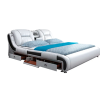 康唯美 智能框架皮床 珠光白色 180*200cm 旗舰版