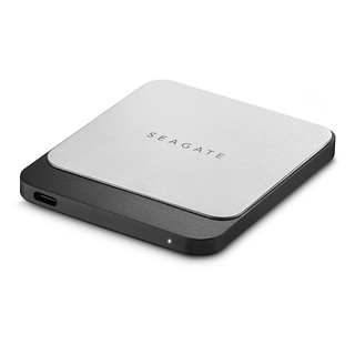 SEAGATE 希捷 飞翼 FastPSSD STCM1000400 USB 3.0 移动固态硬盘 Type-C 1TB 银灰色