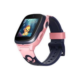 360儿童 9X 智能手表 黑粉色表壳 黑色硅胶表带（GPS） +表带+挂坠+贴膜+电话卡