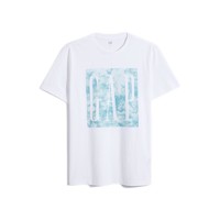 Gap 盖璞 男女款圆领短袖T恤 701142 白色 XL