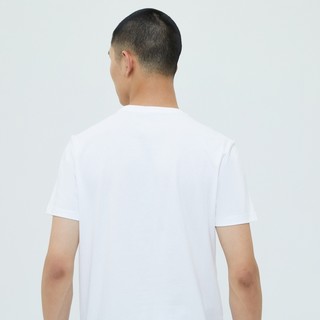 Gap 盖璞 男女款圆领短袖T恤 701142 白色 XL