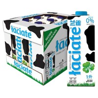 Laciate 脱脂纯牛奶 1L*12盒