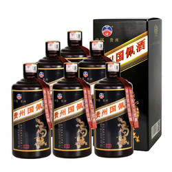 国佩 贵州茅台镇 国佩酒 53度 酱香型品鉴500ml*6瓶