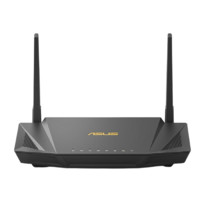 ASUS 华硕 RT系列 RT-AX56U 双频1800M 家用千兆Mesh无线路由器 Wi-Fi 6 单个装 黑色