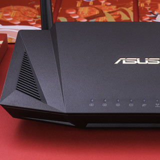 ASUS 华硕 RT系列 RT-AX56U 双频1800M 家用千兆Mesh无线路由器 Wi-Fi 6 单个装 黑色