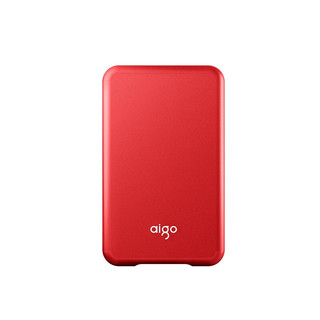 aigo 爱国者 高速多彩系列 S7 Pro USB 3.2 移动固态硬盘 Type-C 512GB 惹火红