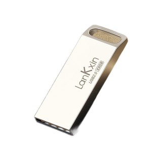 LanKxin 兰科芯 B8 USB 2.0 车载U盘 银色 16GB USB
