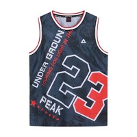 PEAK 匹克 男子篮球球衣 DF712041 黑色 XS