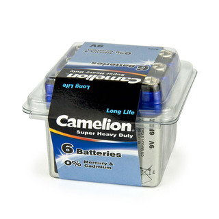 Camelion 飞狮 6F22 碳性电池 9V 6块装