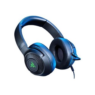 RAZER 雷蛇 北海巨妖系列 V3-X 头戴式包耳式拾音模式主动降噪 游戏耳机 黑色