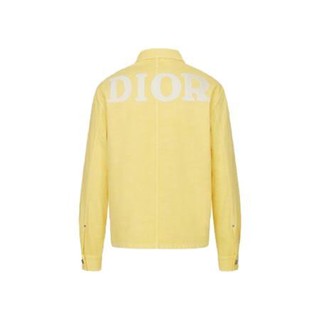 Dior 迪奥 男士长袖衬衫 013D488C239X 黄色 L