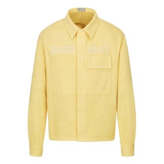 Dior 迪奥 男士长袖衬衫 013D488C239X 黄色 S