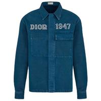 Dior 迪奥 男士长袖衬衫 013D488C239X_C571 深蓝色 XS