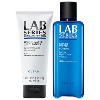 LAB SERIES 朗仕 肌础护肤系列男士护肤套装 (洁面啫喱100ml+保湿修护爽肤水200ml)