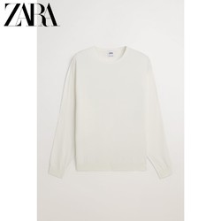 ZARA [折扣季]男装 基本款有白色针织衫毛衣 00693340251
