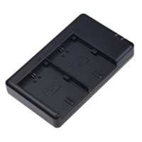 FB 沣标 LP-E6 相机电池充电器 黑色 双槽