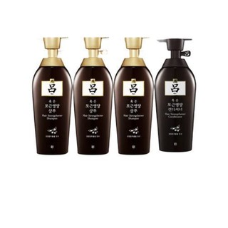 Ryo 吕 棕吕固发防脱滋养洗护套装 (洗发水500ml*3+护发素500ml)