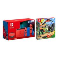 Nintendo 任天堂 Switch系列 马力欧 限定版 游戏机 红蓝色