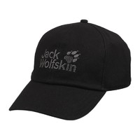 Jack Wolfskin 狼爪 Everyday Outdoor 中性运动棒球帽 1900671-6001 黑色