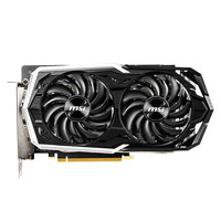 MSI 微星 GeForce GTX 1660Ti ARMOR 6G OC 显卡 6GB 黑色