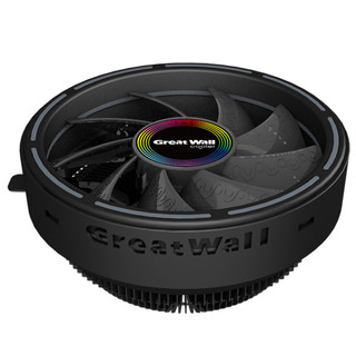 Great Wall 长城 HALO S1X 120mm 下压式 风冷散热器 黑色