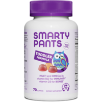 SmartyPants 幼儿复合维生素软糖 葡萄味 70粒