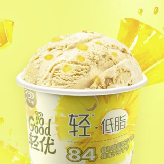 WALL'S 和路雪 轻优 低脂系列 金钻凤梨口味雪糕冰淇淋 75g*3杯