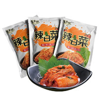 食客族 泡菜组合装 2口味 500g*5袋（辣白菜500g*3袋+辣花萝卜500g*2袋）