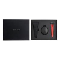 BOLIN WEBB R1系列 R1-S 手动剃须刀礼盒装 亮面红 1刀架+1刀头+硅胶套+底座