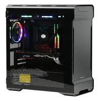 PHANTEKS 追风者 314ETG进阶版 Matx矅石黑钢化玻璃RGB铝壳水冷电脑机箱