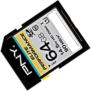 PNY 必恩威 SDXC SD存储卡 64GB（UHS-I、U1、Class10）