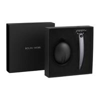 BOLIN WEBB R1系列 R1-S 手动剃须刀礼盒装 碳黑色 1刀架+1刀头+底座