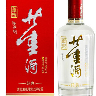 董酒 董密 红色经典 54%vol 董香型白酒 500ml 单瓶装