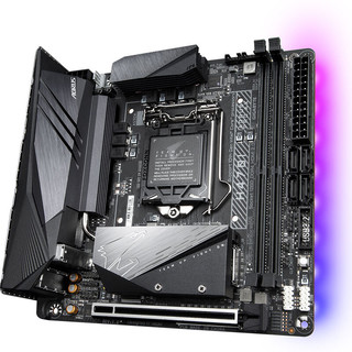 GIGABYTE 技嘉 H470I AORUS PRO AX MINI-ITX主板（intel LGA1200、H470）