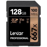 Lexar 雷克沙 667X SD存储卡 128GB（UHS-I、V30、U3）