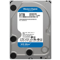 Western Digital 西部数据 蓝盘系列 3.5英寸 台式机硬盘 3TB（SMR、5400rpm、64MB）WD30EZAZ