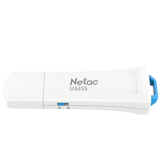 Natec 朗科 写保护系列 U335S USB 3.0 U盘 白色 64GB USB