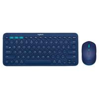 logitech 罗技 K380 无线薄膜键盘+M337 无线鼠标 键鼠套装 蓝色