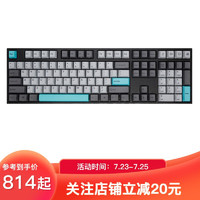 阿米洛（Varmilo）夜色系列机械键盘 德国cherry轴体 送礼办公机械键盘 程序员键盘 MA108M夜色 德国cherry银轴