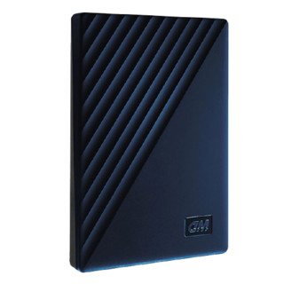 Western Digital 西部数据 My Passport系列 MAC版 2.5英寸Micro-B便携移动硬盘 2TB USB 3.0 深蓝色