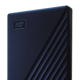 Western Digital 西部数据 My Passport系列 MAC版 2.5英寸Micro-B便携移动硬盘 2TB USB 3.0 深蓝色