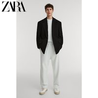 ZARA  00761432805 男装宽松束脚慢跑运动卫裤