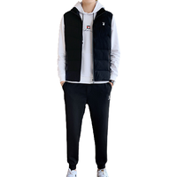 PLAYBOY 花花公子 男士马甲套装 19224PLMT-1930 白色 2XL