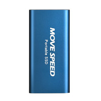 MOVE SPEED 移速 AJ10 USB 3.1 移动固态硬盘 Type-C 256GB 湛蓝