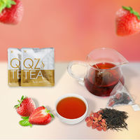 草莓红茶柠檬蒲公英花果粒茶草莓果新品红茶三角包泡茶自由组合