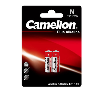 Camelion 飞狮 LR1-BP2 8号碱性电池 1.5V 2粒装