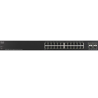 CISCO 思科 SG220-28MP-K9-CN 24口千兆POE可管理交换机