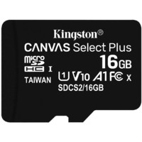 Kingston 金士顿 SDCS2 Micro-SD存储卡 16GB（UHS-I、U1、A1、V10)