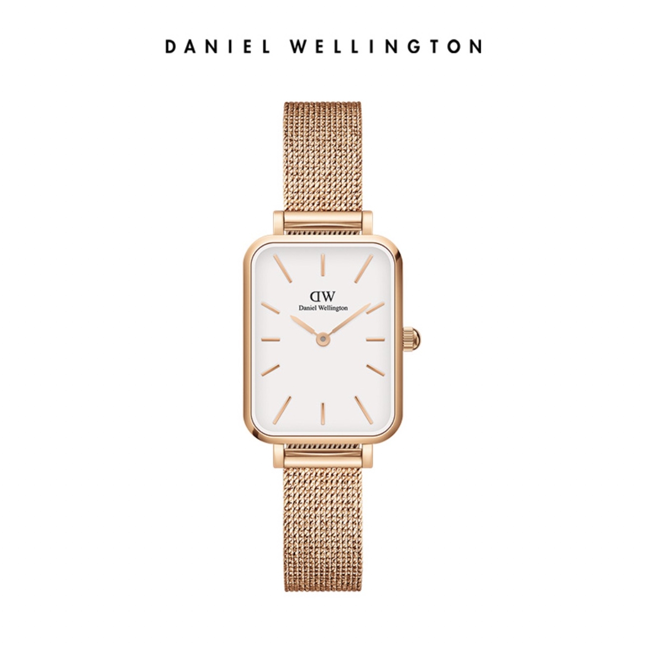 Daniel Wellington QUADRO系列 女士石英表 DW00100445 情人节礼物 送女友